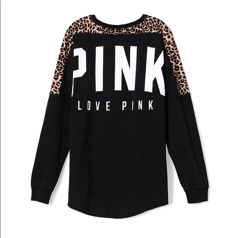 VS PINK cheetah long top